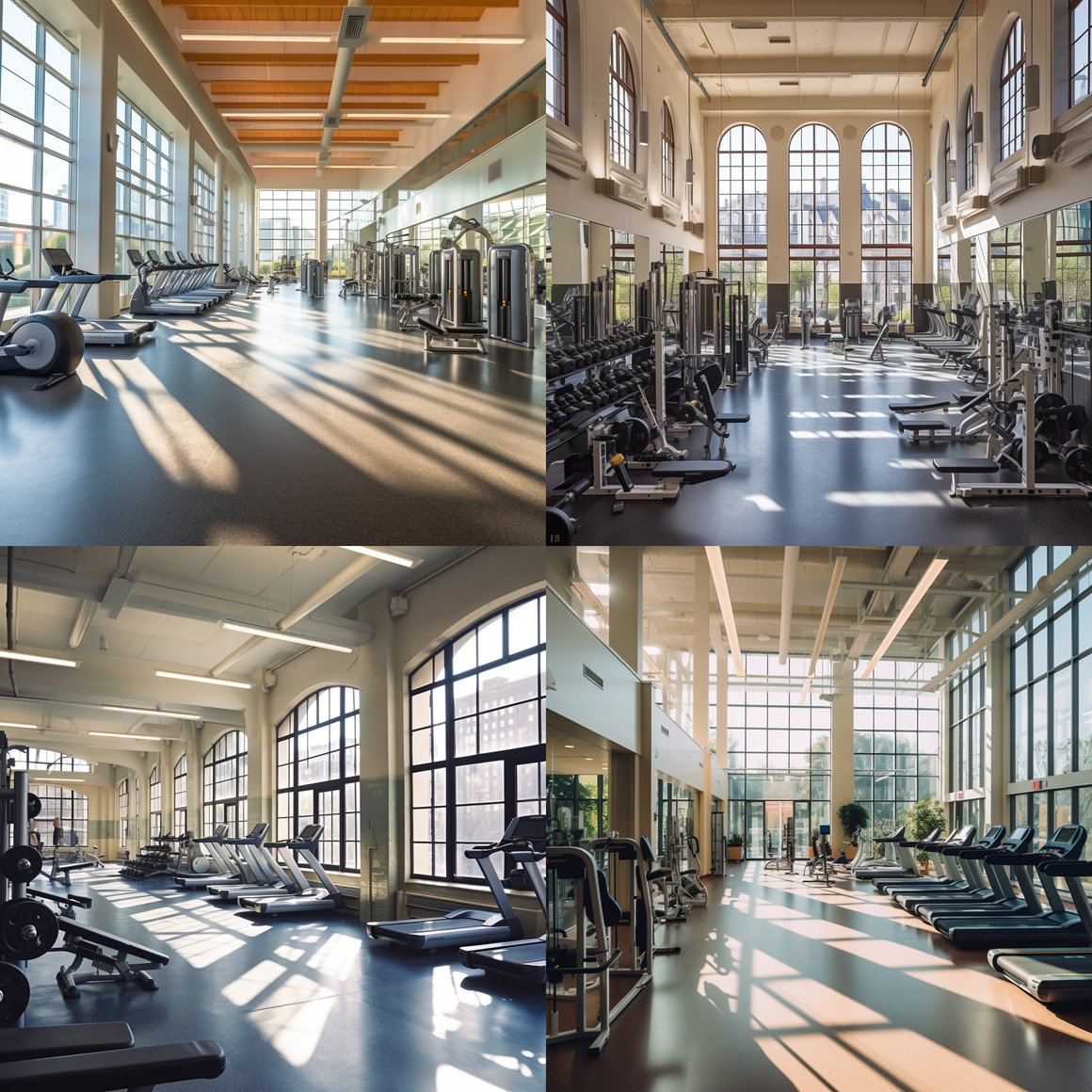 Midday Vitality: The Hustle and Bustle of the Gym