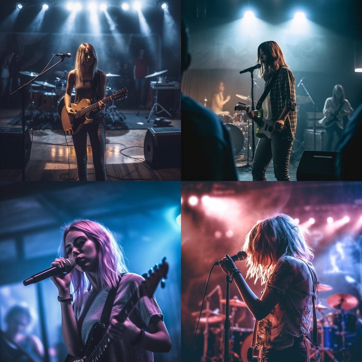 Halfway Tune: Underground Grunge Concert Experience