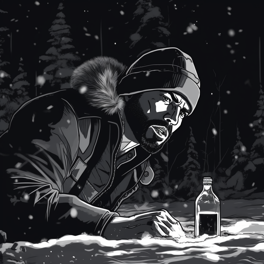 Chilled Noir: Winter Solitude of Shemar Moore