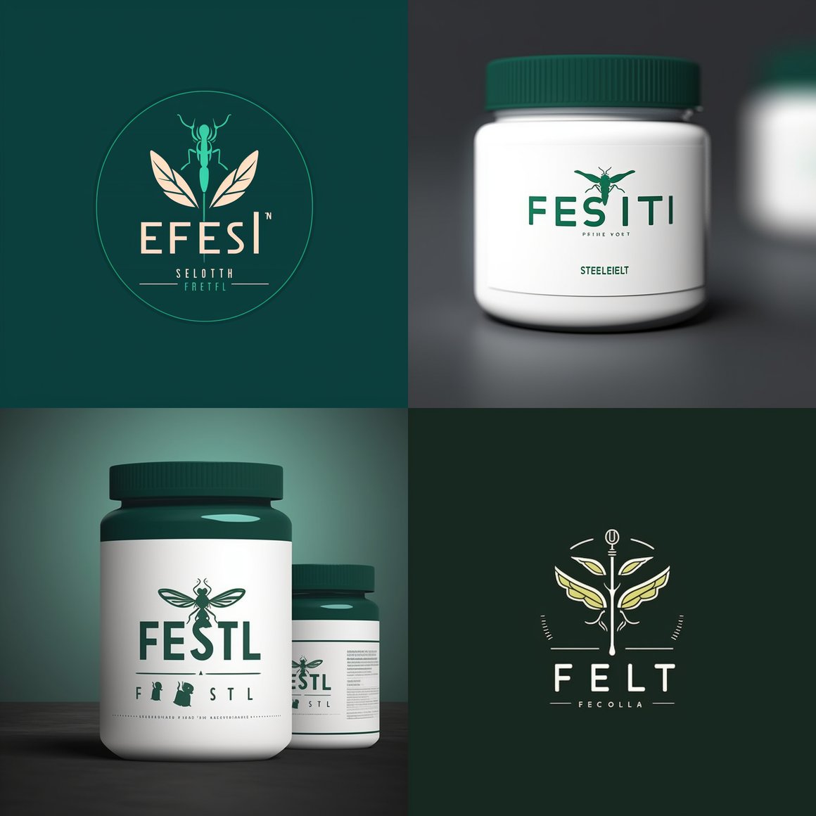 Designing the 'Pest Elf' Supplement Brand Logo