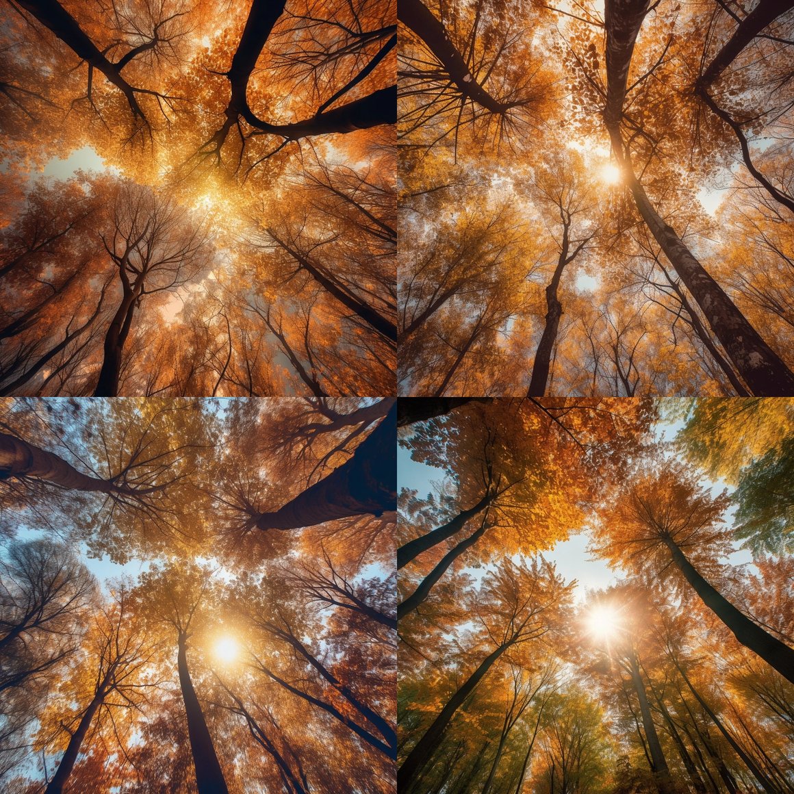 Sun-kissed Canopy: A Mid-Journey Pause