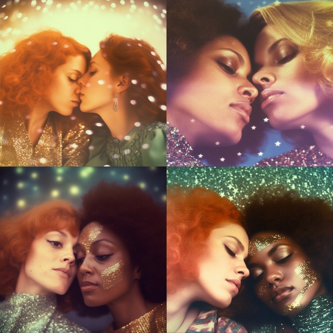 Retro Love: A Glittering Encounter