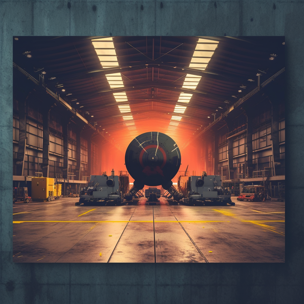 Artillery Rhythm: A Mid-Journey into Cyberpunk Futurism