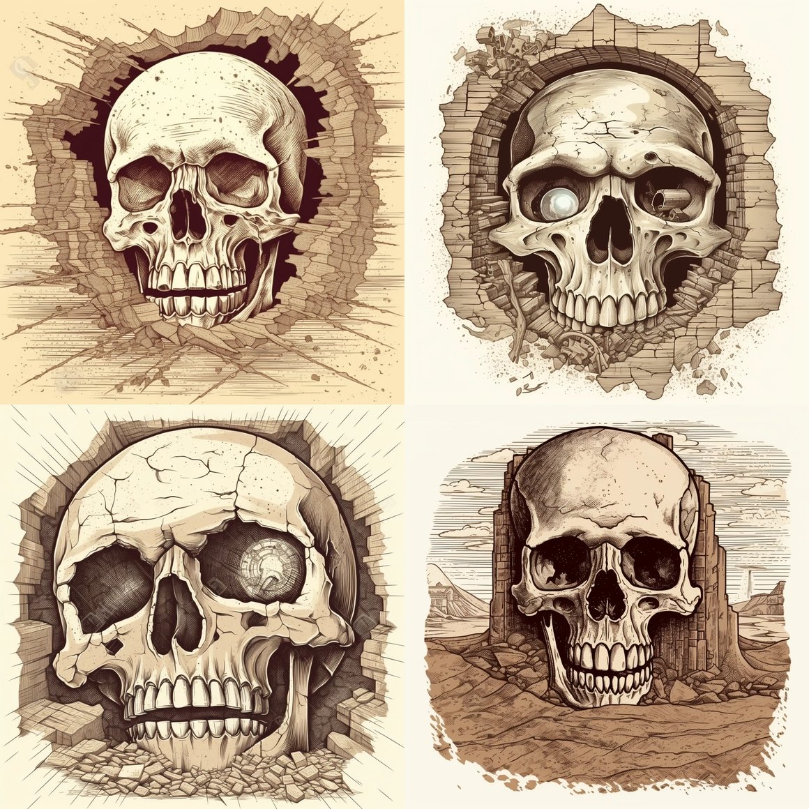 Desolate Land: The Eye of The Sand Tower Sketch