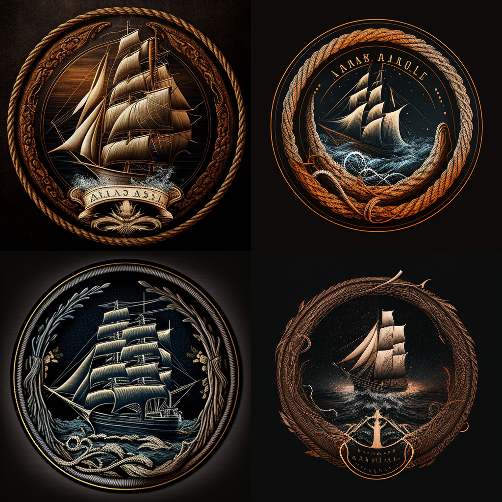 Nautical Voyage Emblem