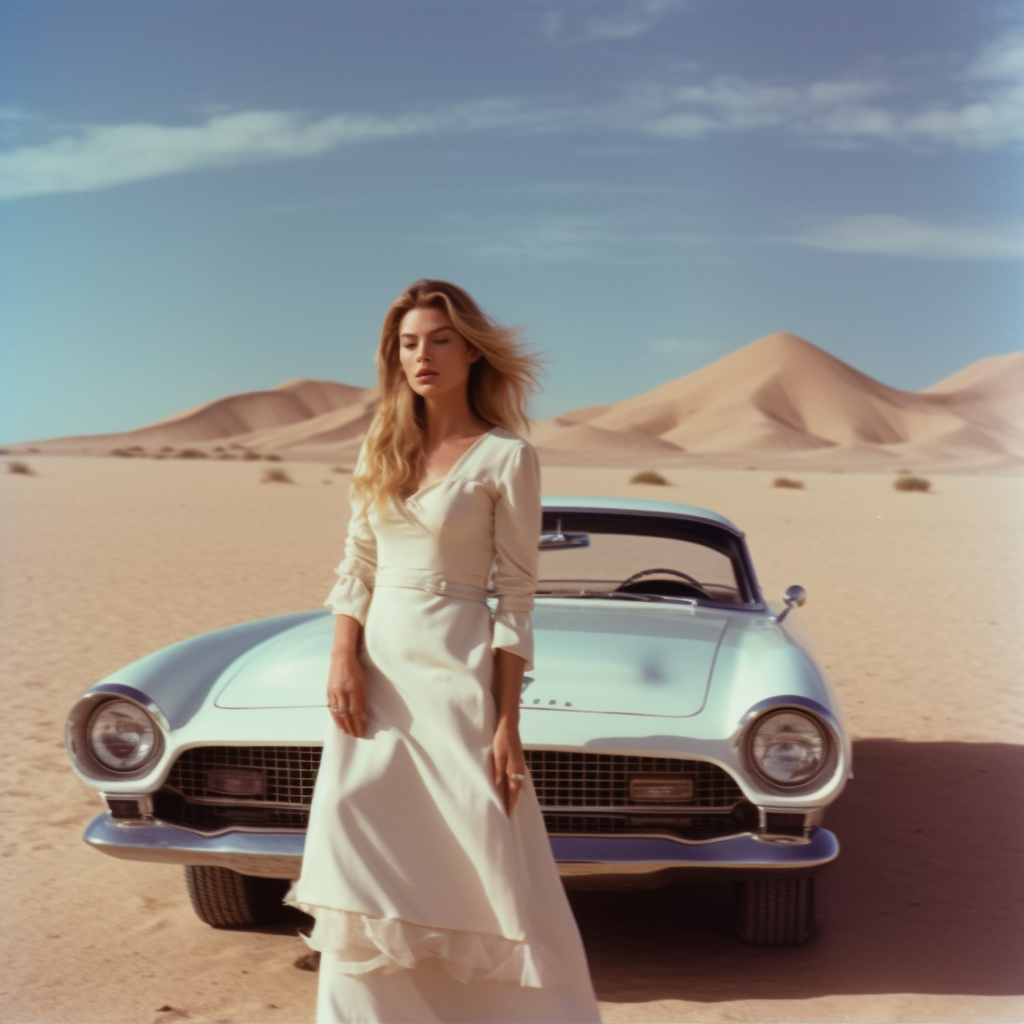 Retro Elegance: A 90's Journey with Doutzen Kroes