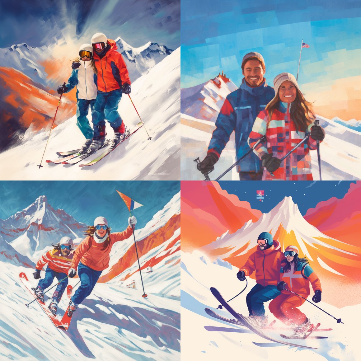Chilean Alpine Love: A Midway Skiing Adventure