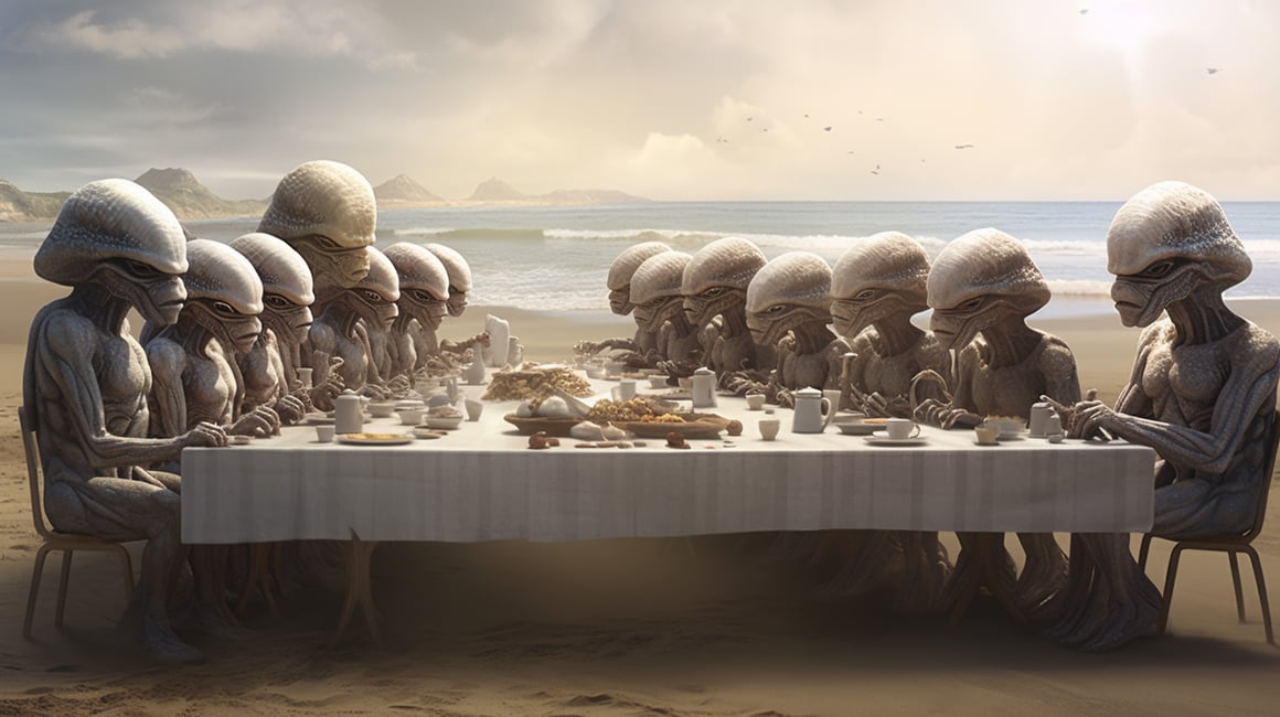 A Surreal Take on Da Vinci's Last Supper through a Canon DSLR Lens