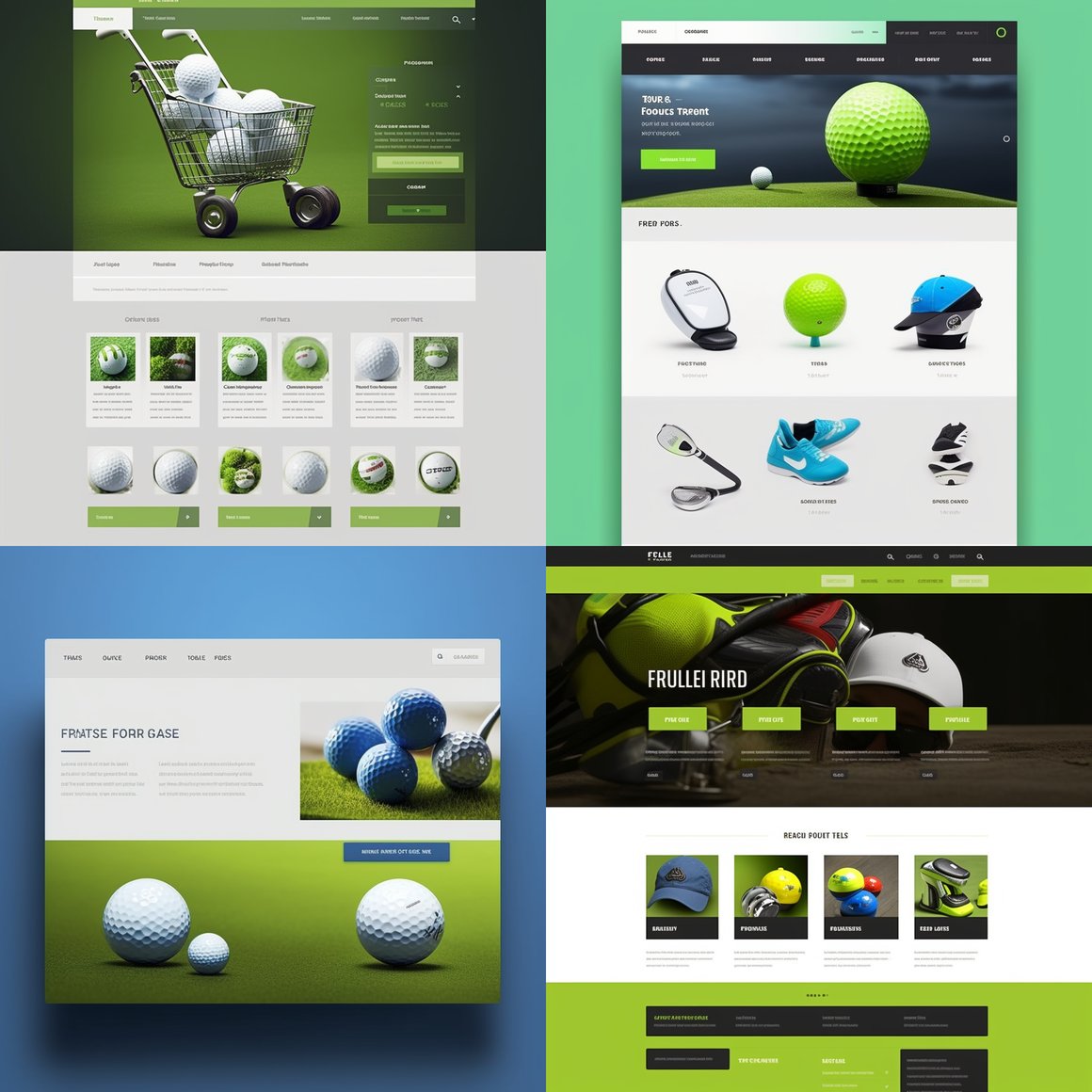 Designing User-Friendly Golf eCommerce Store on Shopify