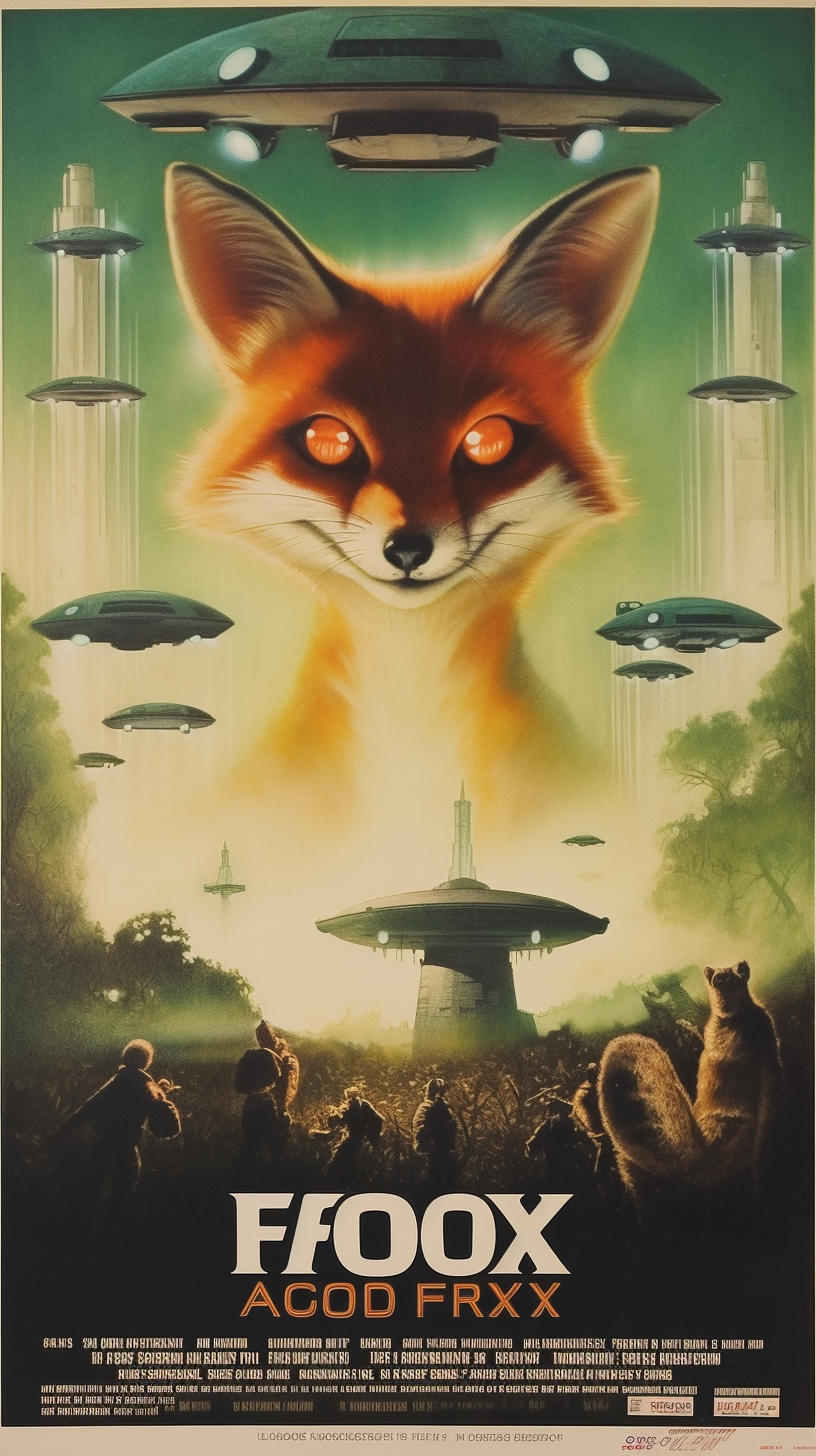 Retro Sci-Fi Fox Filmmaker: UFO Invasion