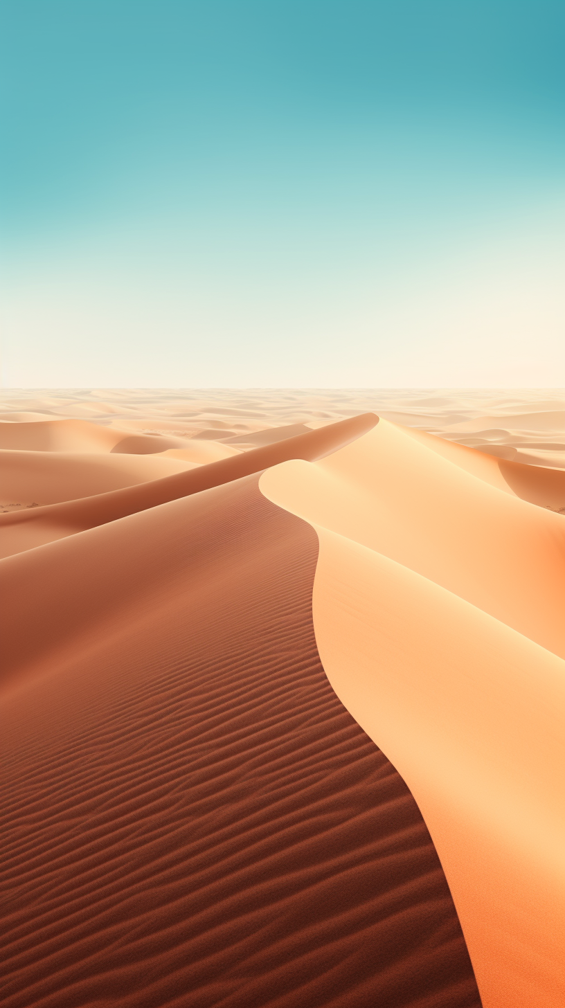 Neoclassical Desert Film-Grain Journey