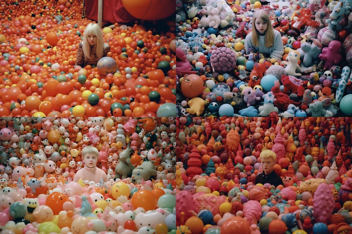 A Surreal Journey of Squishy Objects in 2040's UK Through 35mm Colour Photography