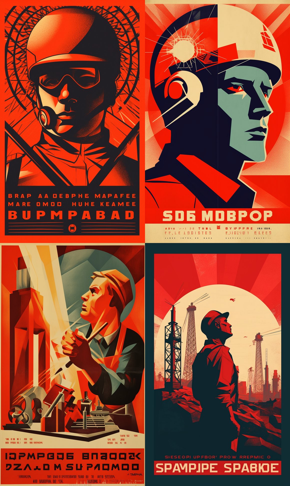 Revolutionary Creativity: Soviet Era Propaganda Poster