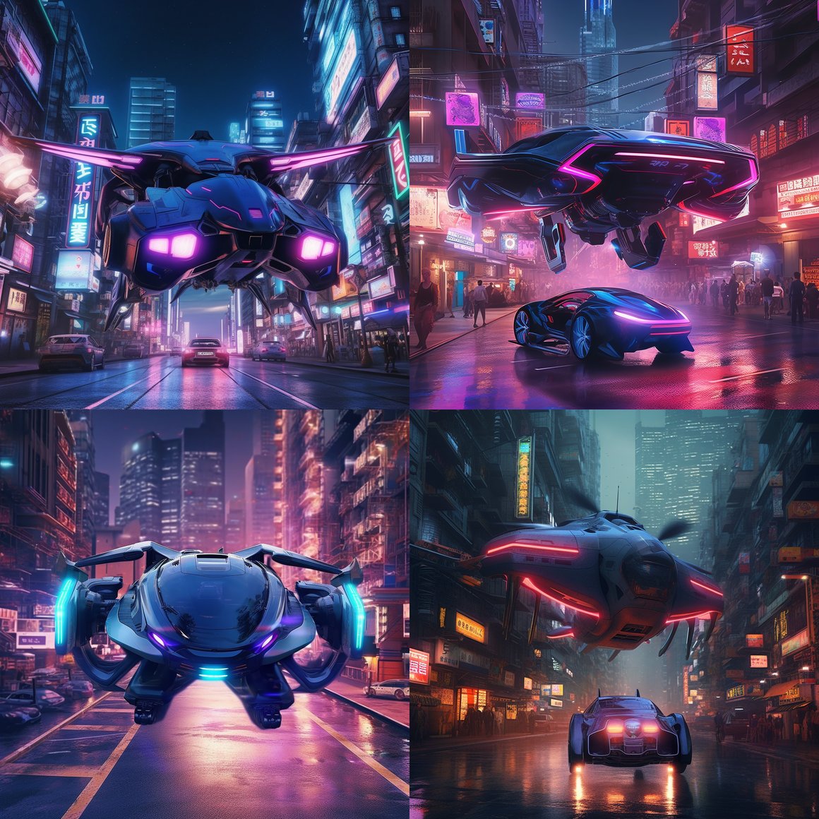 Neon Nights: A Mid-Trip Peak into Cyberpunk Atlantis