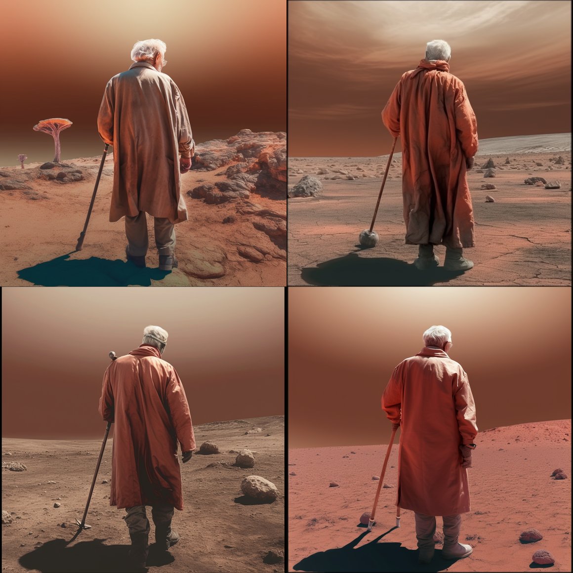 Resilience through the Red Planet: An Aged Explorer's Tale