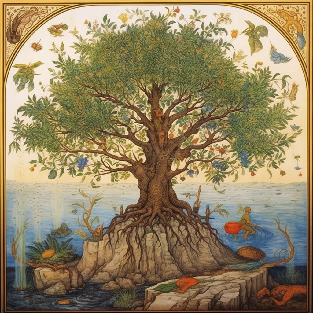 A Tale of Iranian Mythology