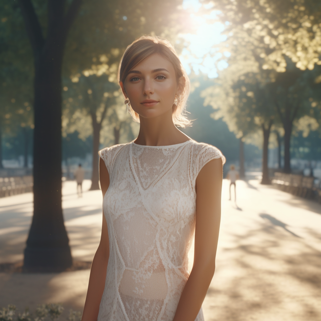 A Supermodel's Mid-Journey Chronicle