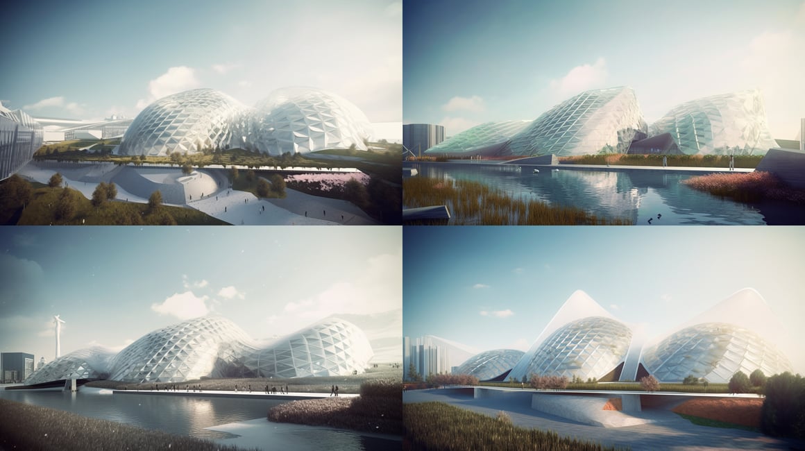 Retro-Futuristic Journey through Bjarke Ingels' Metamorphic Exhibition Centre