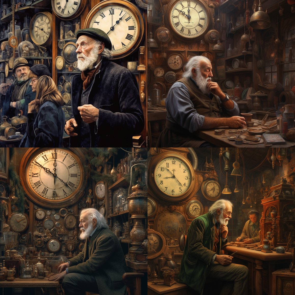 Chronicles of Time: Tales from the Clock Shop