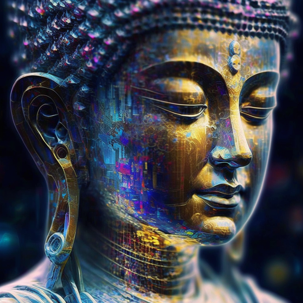 A Surreal Divine Journey Through High-Definition AI Technology