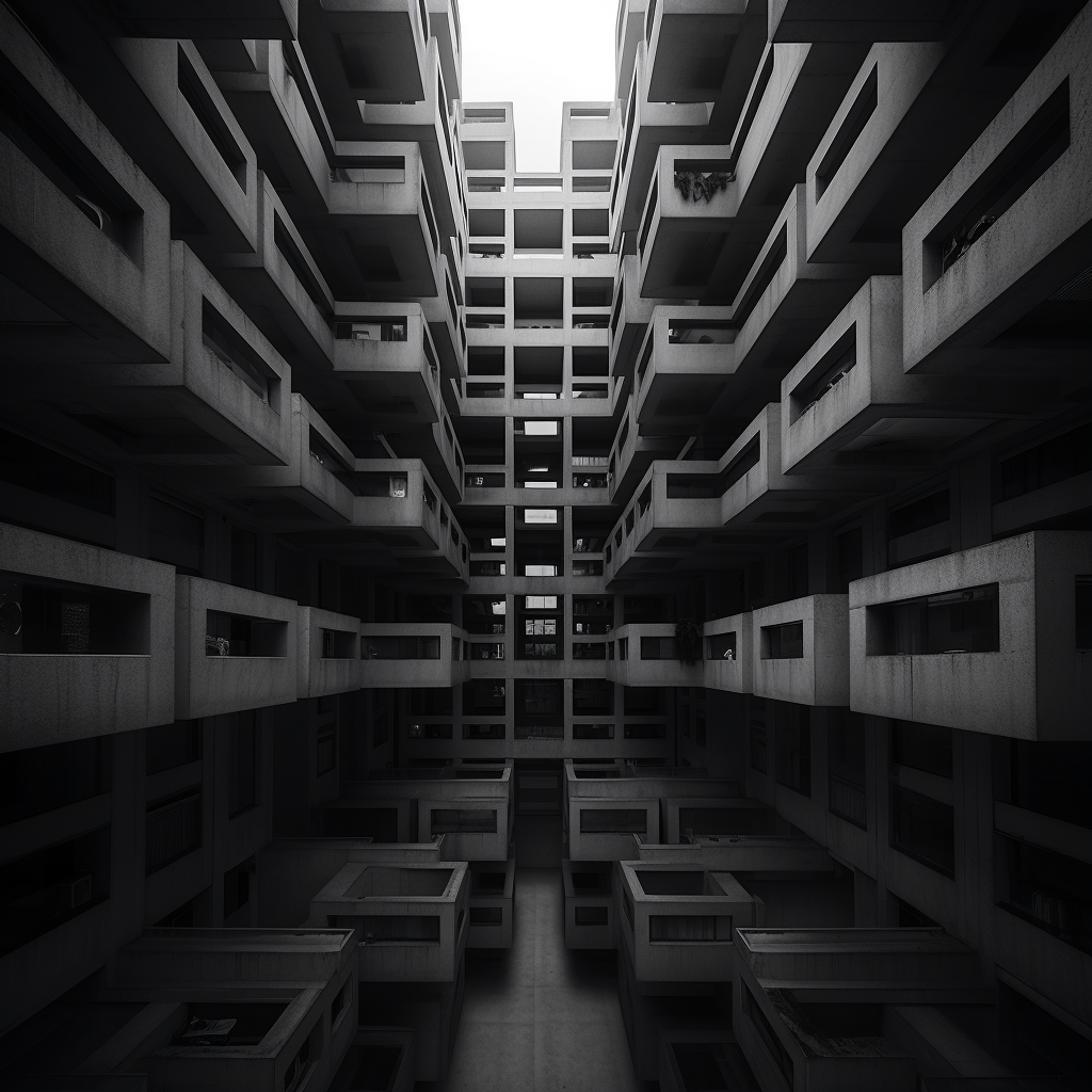 Brutalism & Minimalism in Liminal Architecture