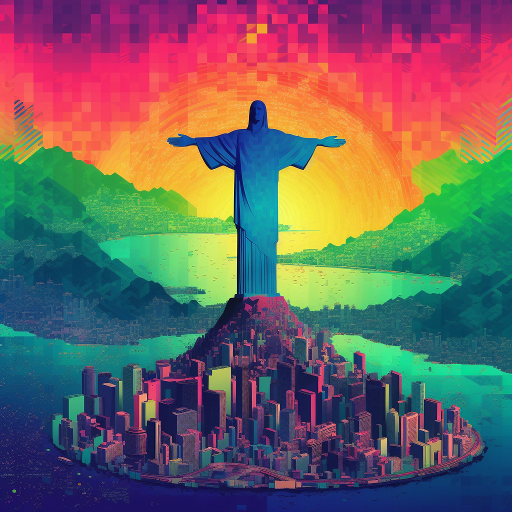 A Vibrant Glitch Art Project