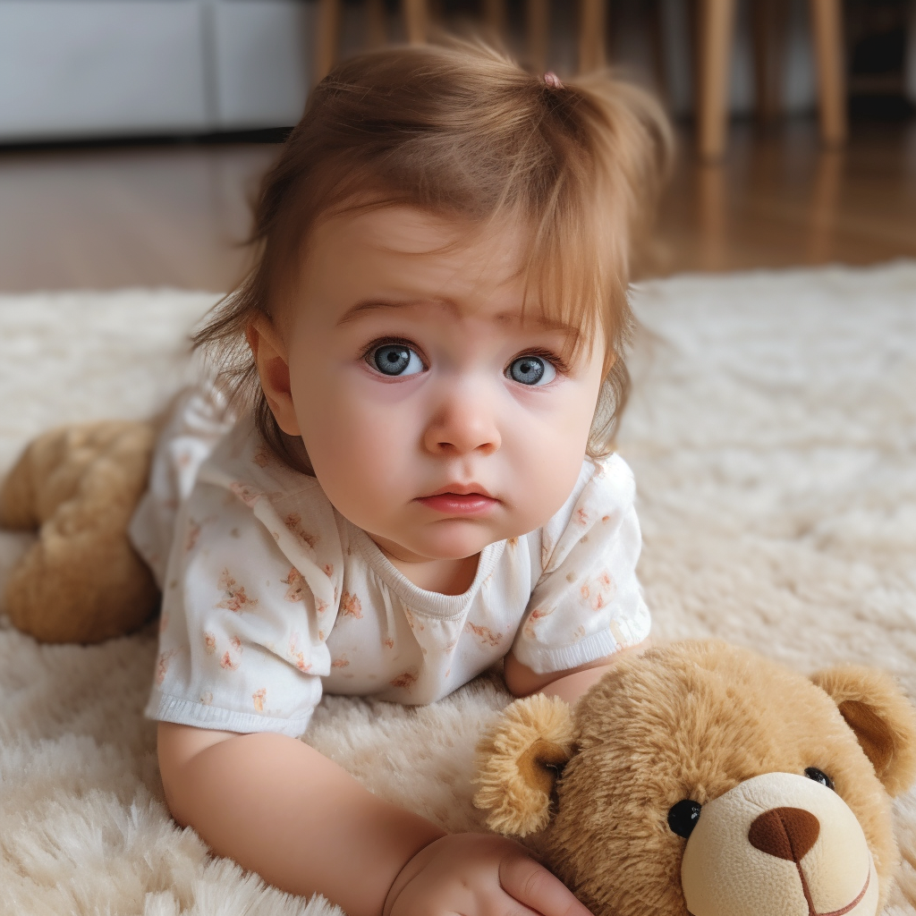 Desolate Moments: The Abandoned Baby's Struggle