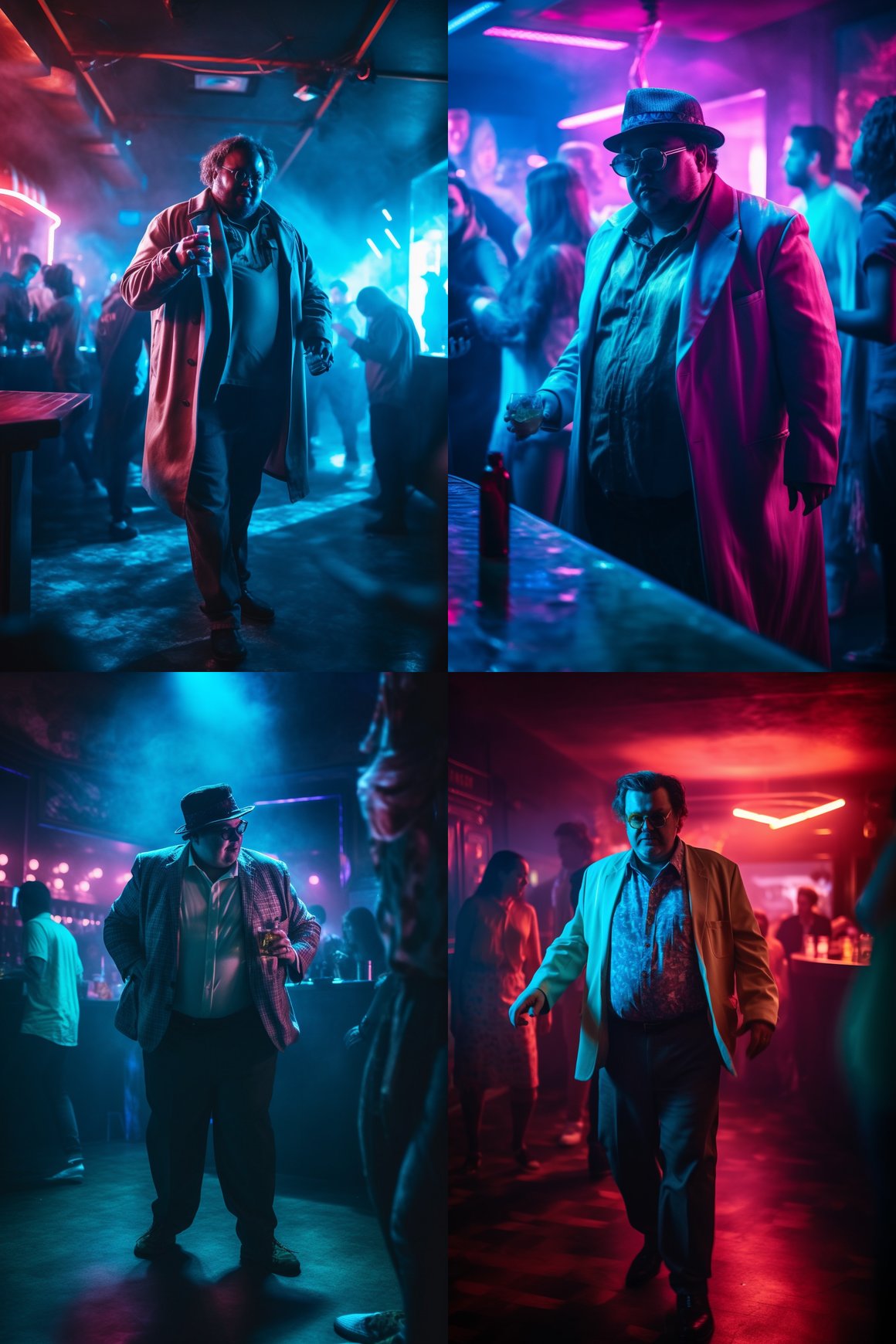 Neon Noir: Sherlock's Unconventional Night Out