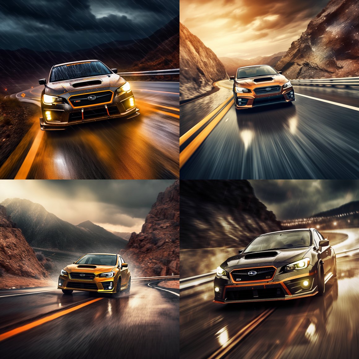 Drifting through the Matrix Barcode Mountains