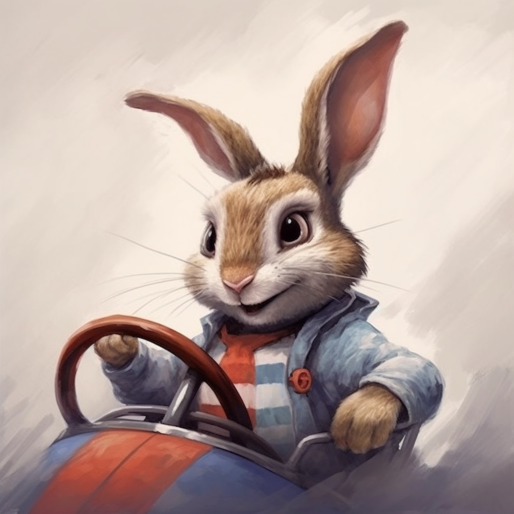 Children's Book Characters Blending Vehicles and Animals
