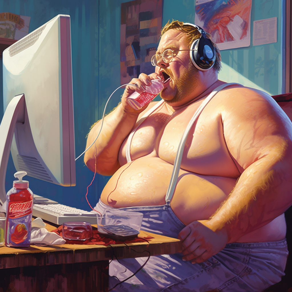 Midnight Gaming Scene: An Unorthodox Gamer's Story
