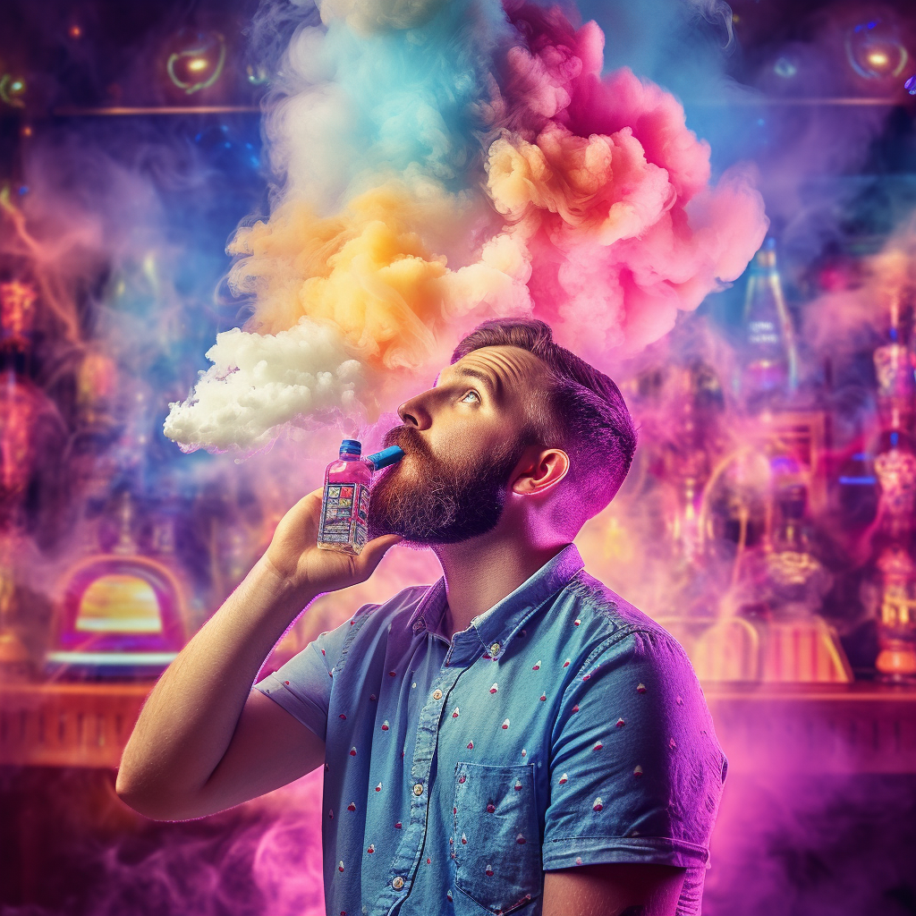 Neon Dreams: Vape and Video Games Junction