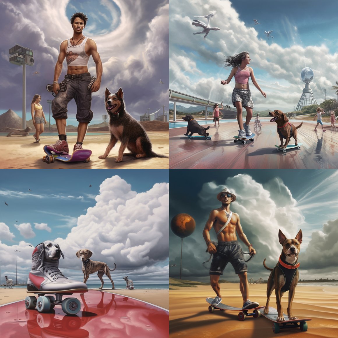 Desolate Sands: A Hyper-Realistic Interlude