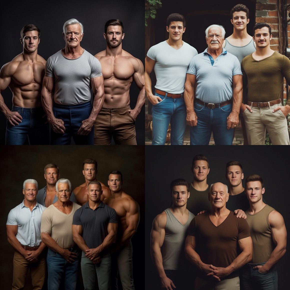 Strength of Lineage: A Multi-Generational Portrait