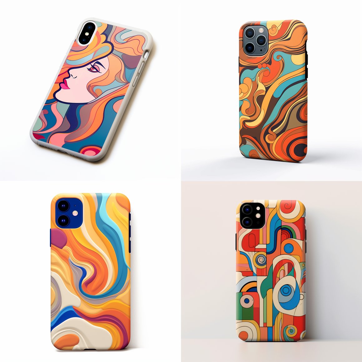 A UX/UI Vector Design Process for Phone Case Art and Logos