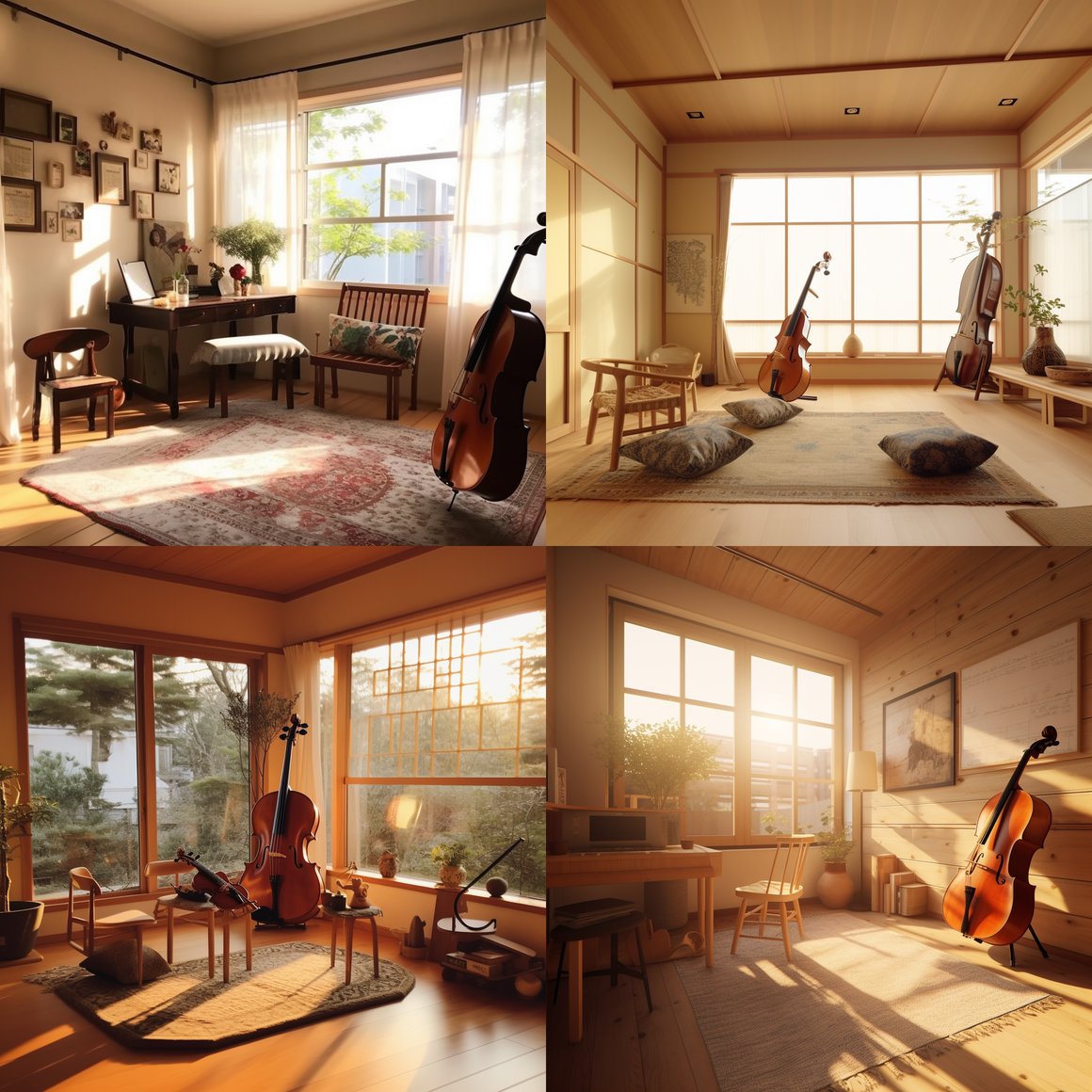 Harmonious Fusion: The Tranquil Retreat for Violinists