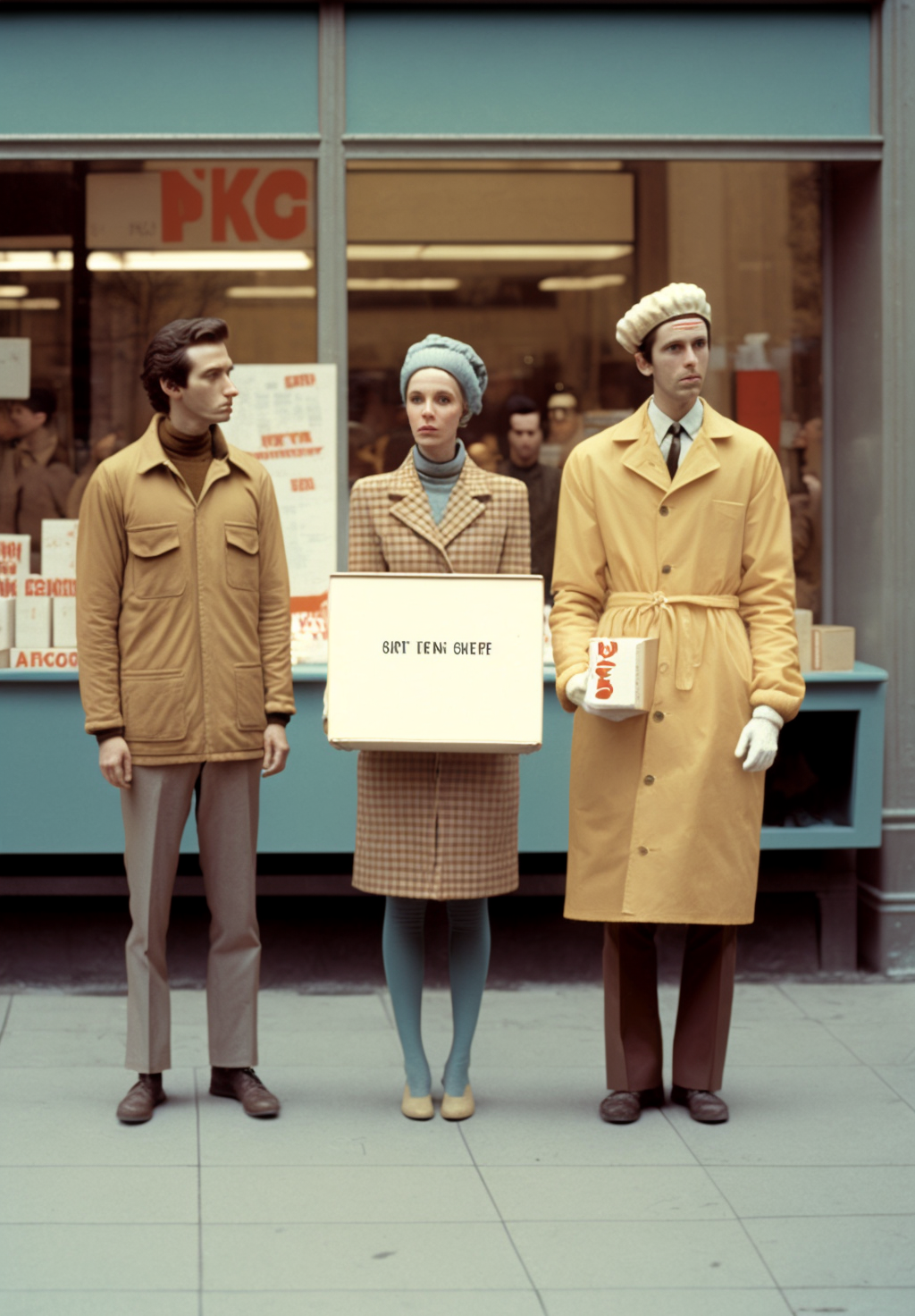 Classic Coffee-Shop Encounter: A Staged Snapshot from 1966