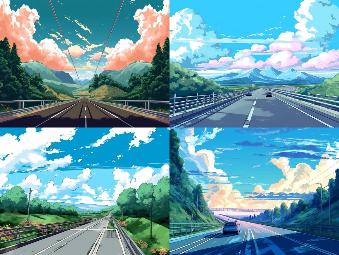 Summer Journey Illustrated: A Manga Vector Exploration