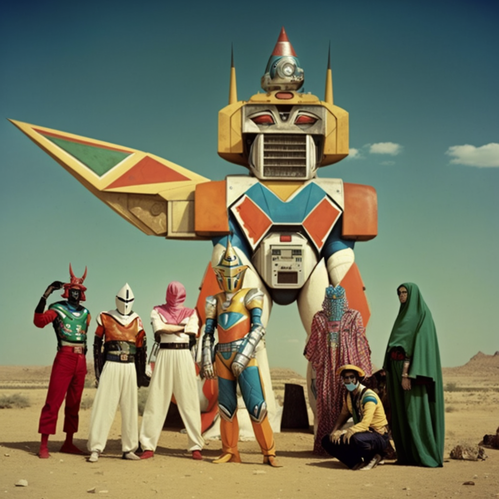 Retro Arabian Super Sentai Showdown