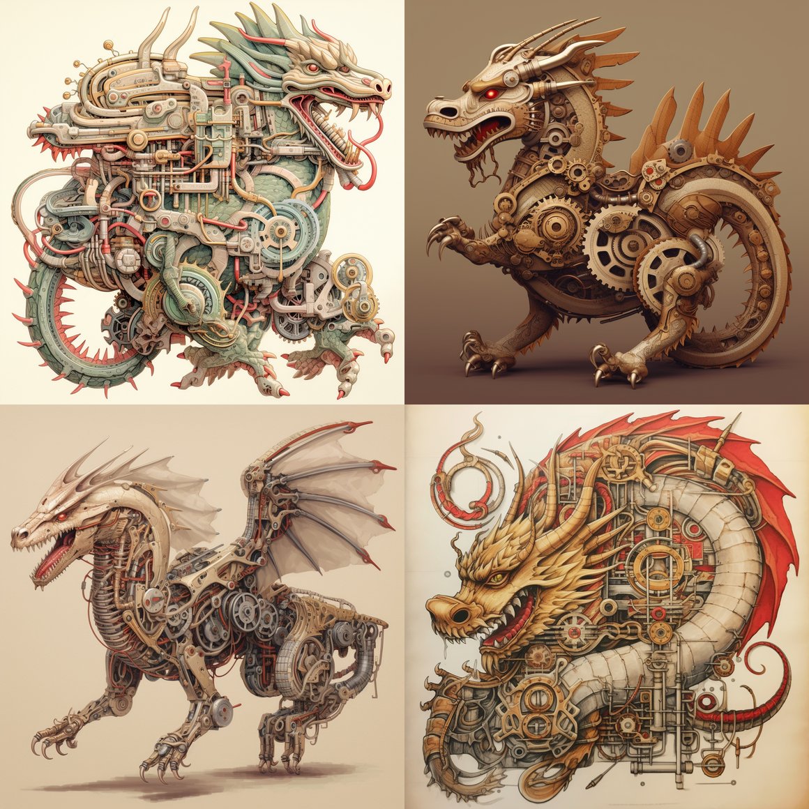 Artistic Interplay of Mechanic Majesty and Traditional Chinese Aesthetics
