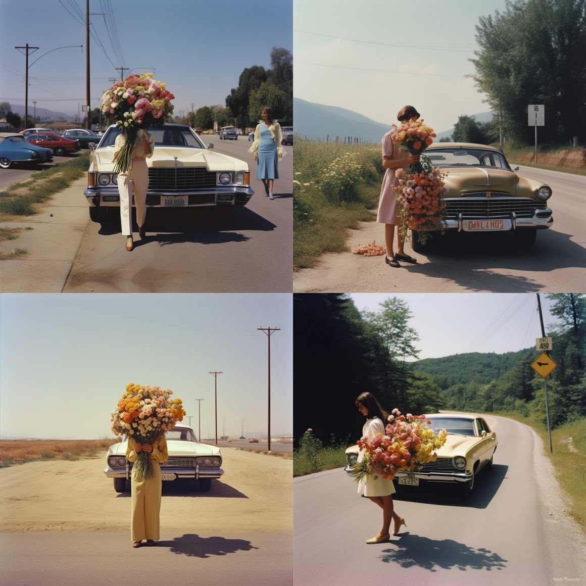 Classic Rendezvous: Hidden in Flowers