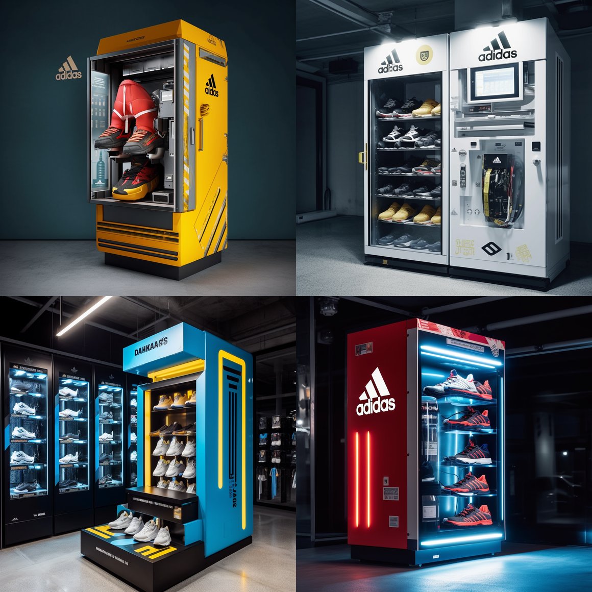 The Innovative Adidas Vending Machine Experience