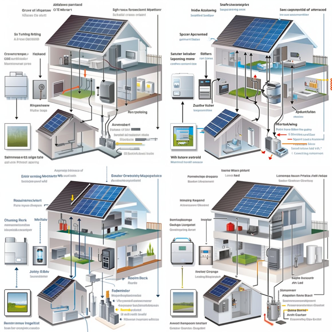 Hybrid Solar System Installation and Operation Explained in 4K Business ...