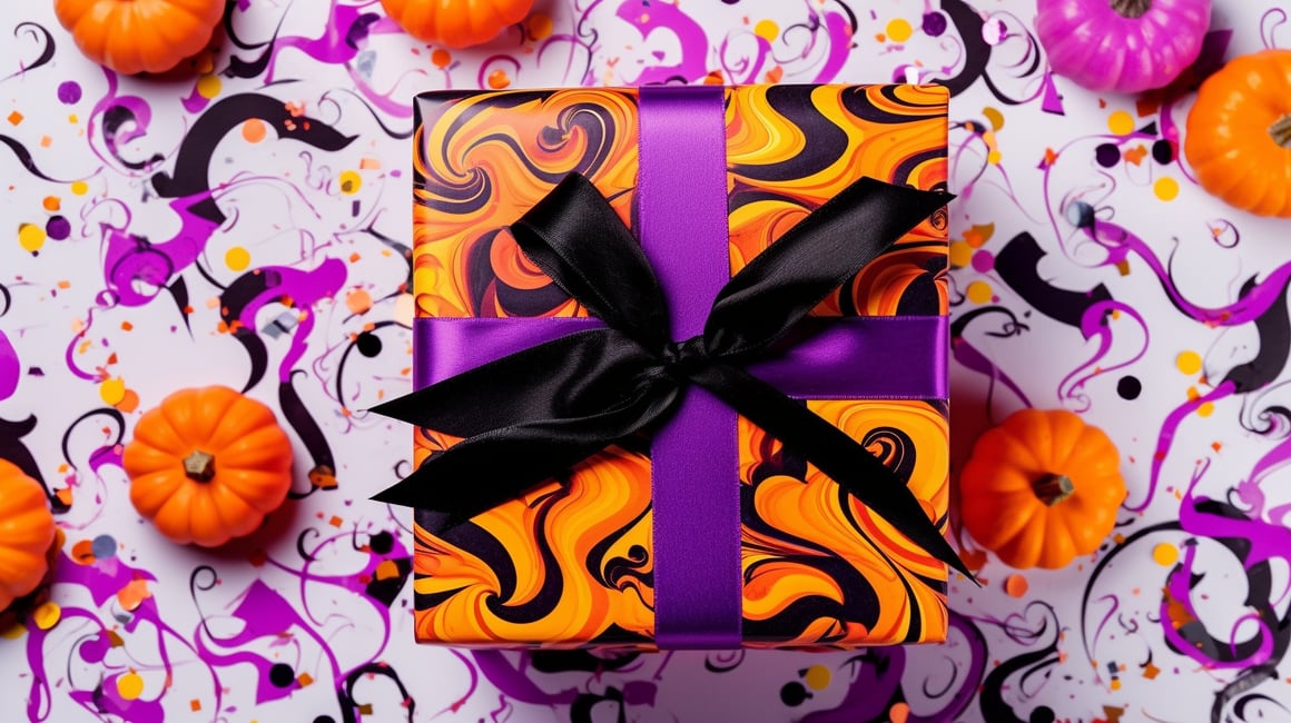 Halloween Surprise Gift Mid-Journey Prompt