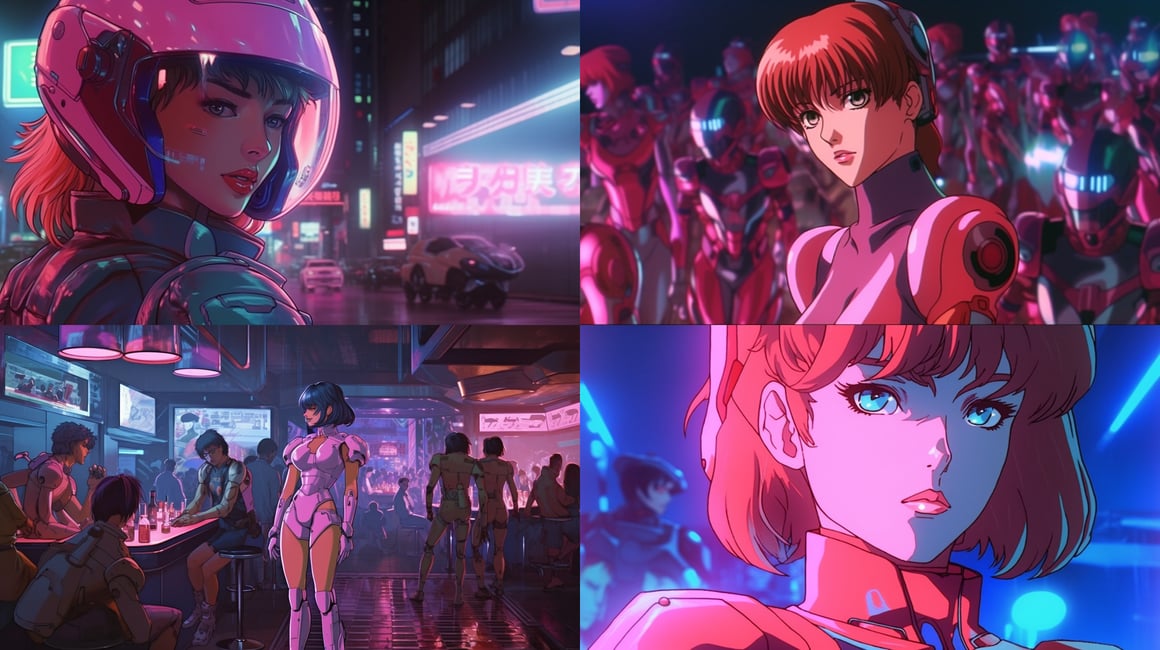 Retro Anime Dance Club: A Bubblegum Crisis Adventure