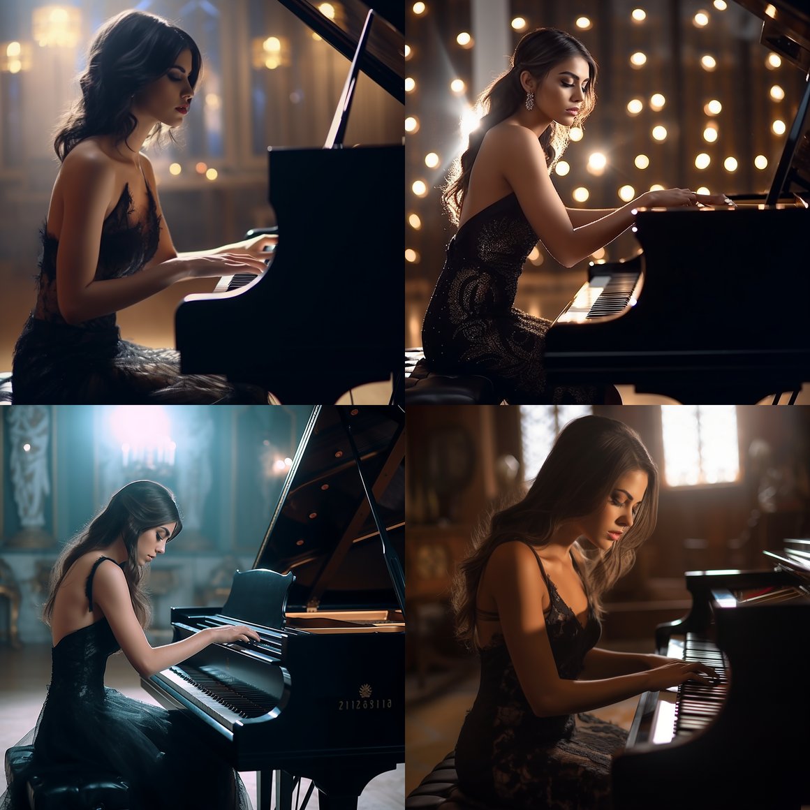 Harmonic Elegance: A Pianist's Journey