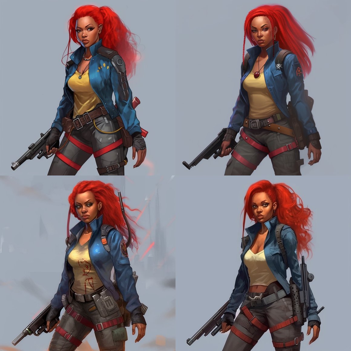 Armed Vanguard: Scarlet Sniper V5.1 RPG Art