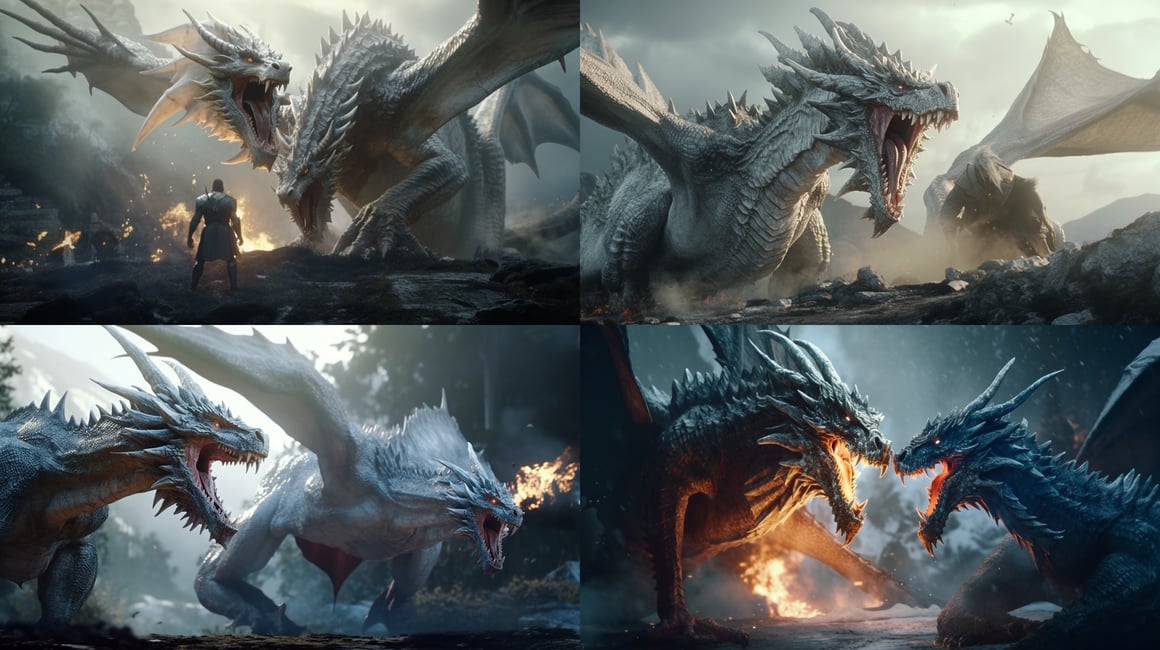 Clash of the Titans: Dragons in Battle