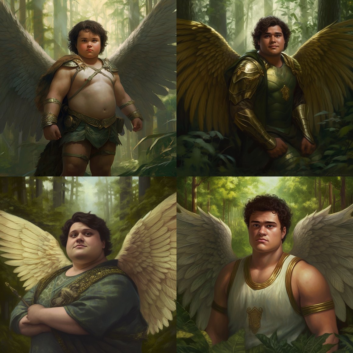 Chubby Guardian Angel: A Warrior's Mid-Journey