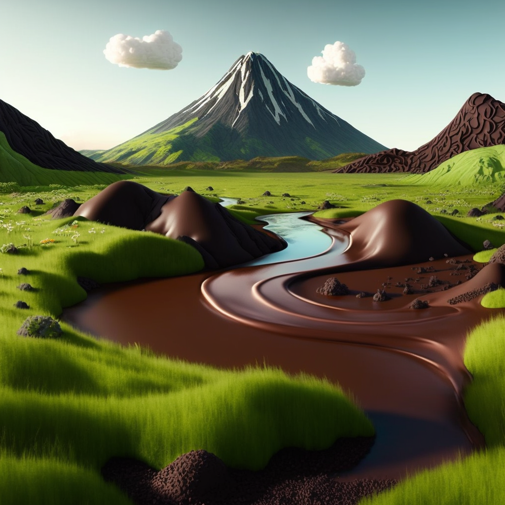 Choco River Adventure: A Pixar-Styled Journey